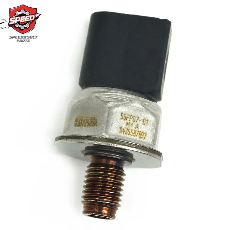 55PP0701 55PP07-01 Fuel Rail Pressure Sensor for Sedona Hyundai Terracan 2.9 Crdi 93077508A 04352468416 Tools Car Accessories