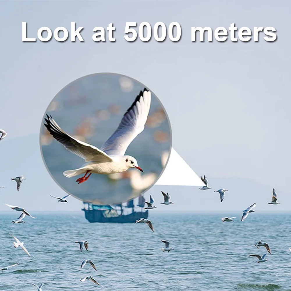 90X90 Powerful Binoculars Long Range Telescope Zoom HD BAK4 High Magnification Professional Monocular for Camping Hunting Travel view 5