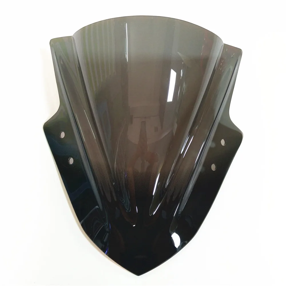 Motorcycle Accessories For Kawasaki Ninja 300 Windshield Wind Deflectors Smoke Clear smoke Windscreens Acrylic