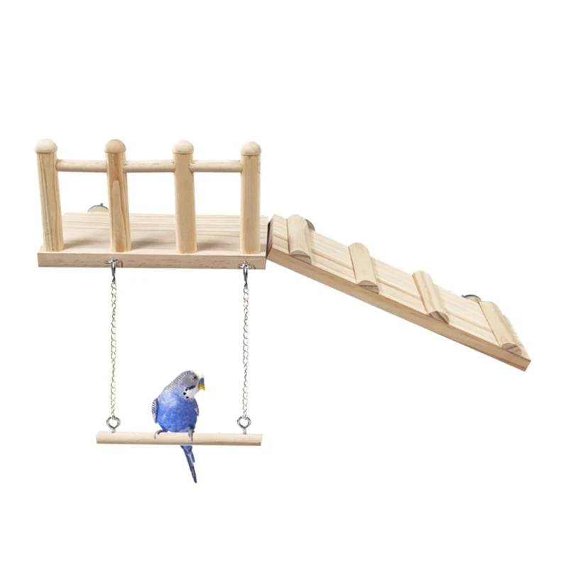 Bird Perch ขาตั้ง Bird Cage มุมแพลตฟอร์มนกแก้วสนามเด็กเล่น Perches Pet Supply Dropsale