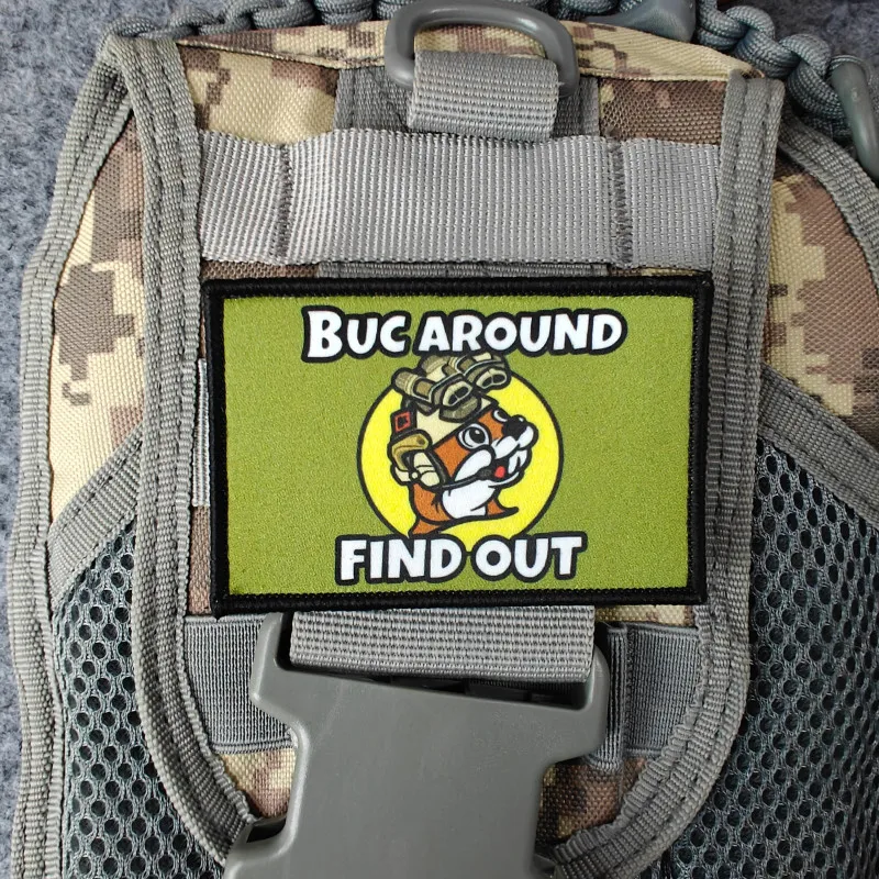 2026 Neue Patches, interessante Moralabzeichen, für Kleidung, Hüte, Rucksäcke usw., mit Klettverschluss – Detail 5