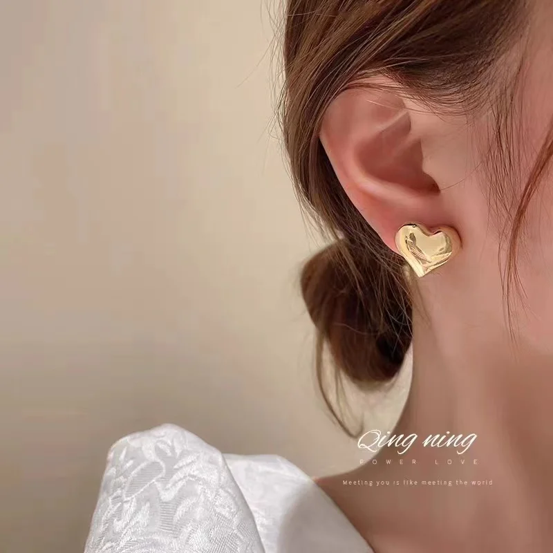 2023 Fashion Jewelry Gold-Plated Earrings For Women Gorgeous Lovely Love Earrings Gold-Plated Earrings