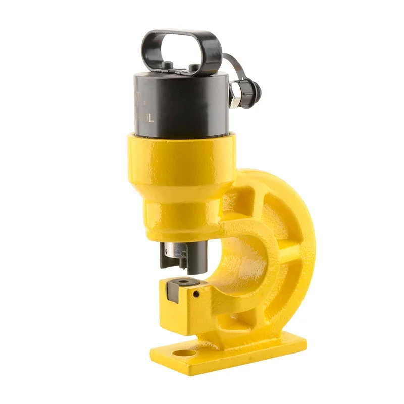 Electric Hydraulic 2-in-1 Angle Steel Processor, Punching & Shearing Unit for Angle Bar