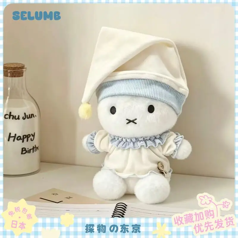 pyjamas-en-peluche-miffy-de-dessin-anime-poupees-en-peluche-jouets-en-peluche-mignons-articles-d'ameublement-cadeaux-surprise-de-vacances-pour-filles