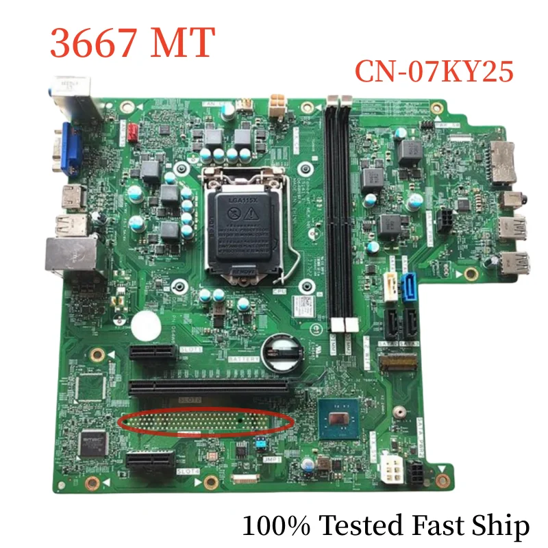 

CN-07KY25 For DELL Vostro 3667 MT Motherboard 15141-1 07KY25 7KY25 LGA 1151 DDR4 Mainboard 100% Tested Fast Ship