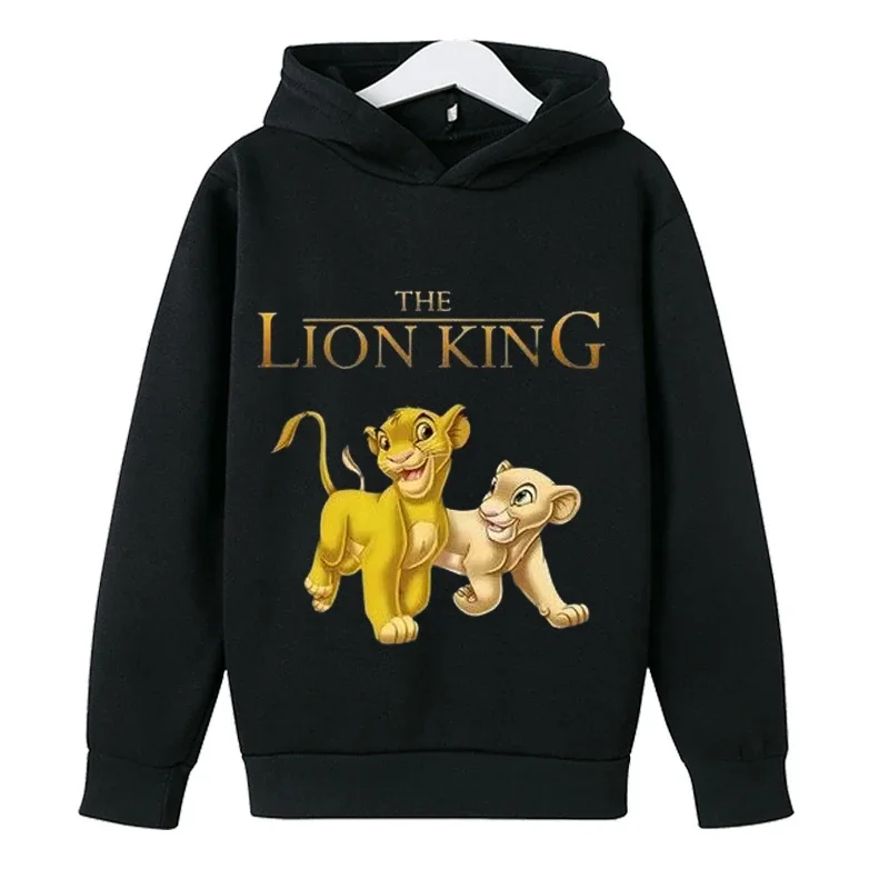 الخريف/الشتاء ديزني الأسد الملك الأطفال المطبوعة الخريف/الشتاء الفتيان والفتيات عارضة الأزياء الرياضة في الهواء الطلق هوديي #3