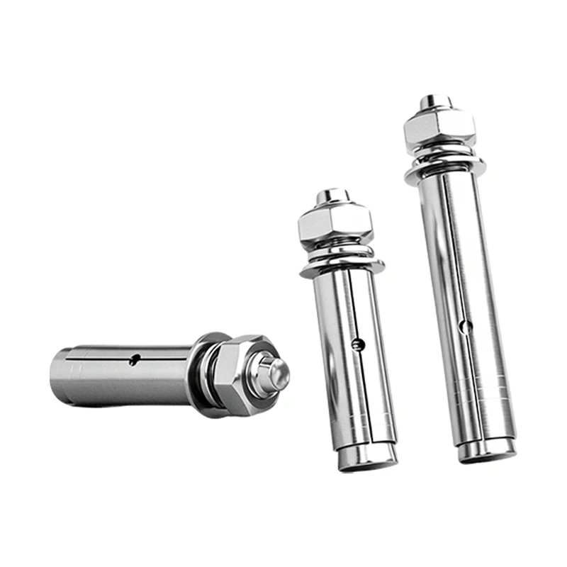 304 Stainless Steel Expansion Bolt GB22795 M6 M8 M10 M12 Sleeve Anchor Concrete Wall Fastener, Heavy Duty Anchor Screw view 6