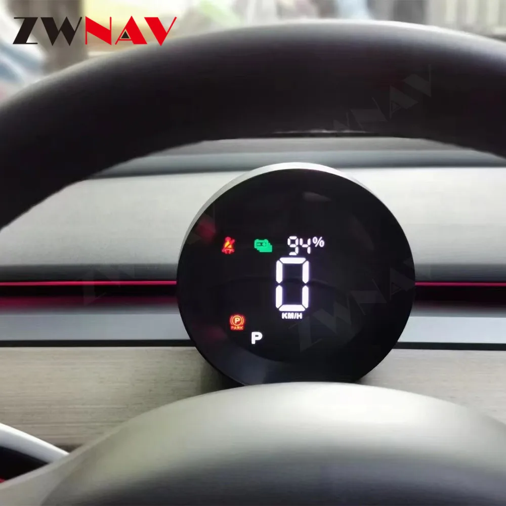 Digital Instrument Cluster For Tesla Model 3/Y Speedometer Dashboard Virtual Driving Display Cockpit