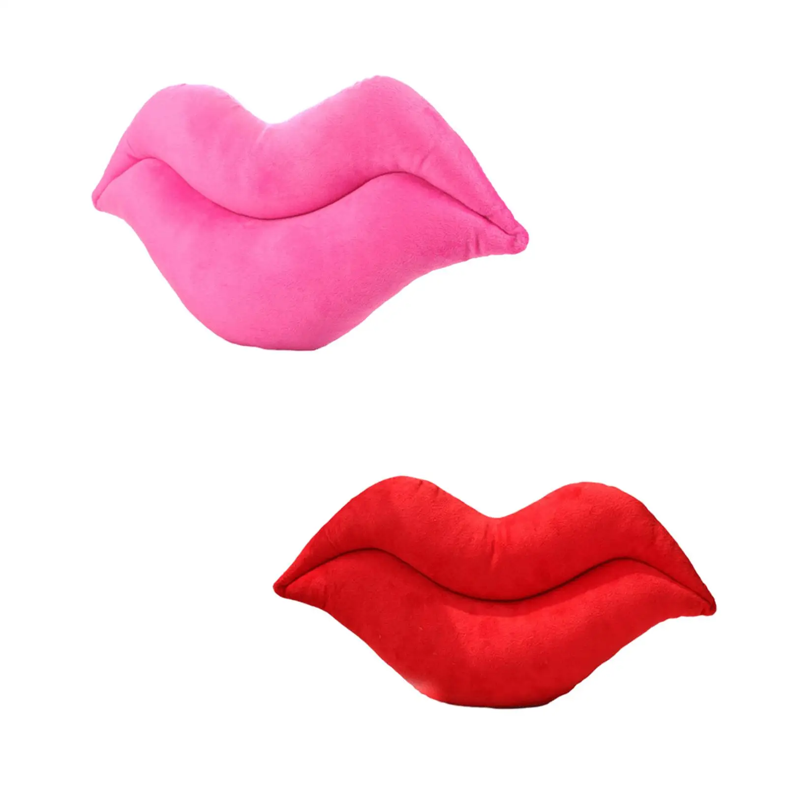 Lip Shape Throw Pillow Durable Decorative Pillow Valentines Day Decoration for