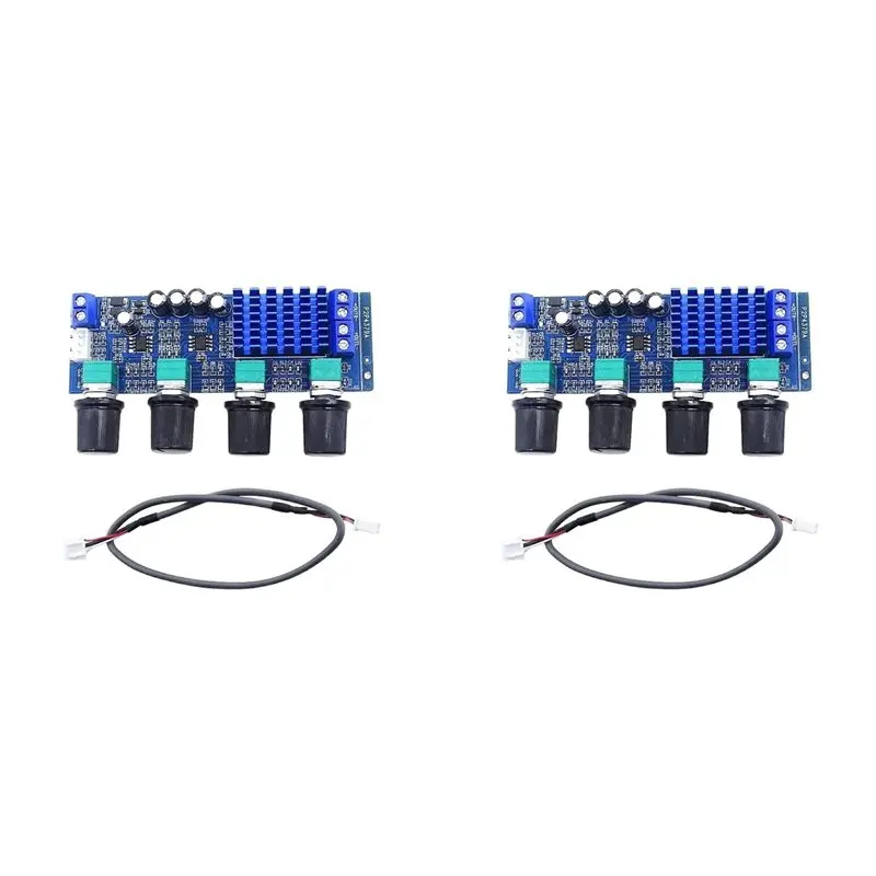 

Y43A-2X XH-M577 Digital Amplifier Board TPA3116D2 Audio Amplifier Board High Power Tone Board Amp 12-24V