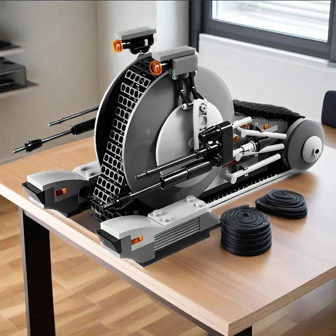 جديد الفضاء القوة الفيلم المشهد خزان Droid بنة نموذج لتقوم بها بنفسك تجميع لعبة الأطفال هدية عيد ميلاد MOC-75015 MOC-7748 #4