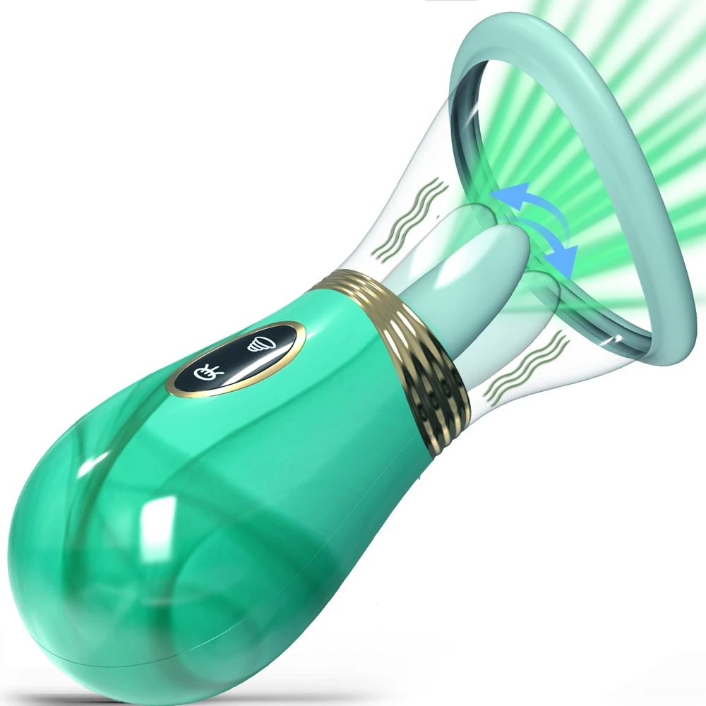 Clitoride Lingua Leccare Vibratore Giocattoli Del Sesso Femminile per Le Donne Bocca Mordere Stimolatore Clitoride Orale Succhiare Capezzolo Orgasmo Prodotto Per Adulti