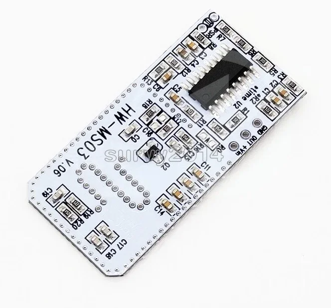 

High Performance Motion Sensor Module Radar Motion Sensor HW-MS03 2.4GHz to 5.8GHz Microwave Radar Sensor Module for Arduino