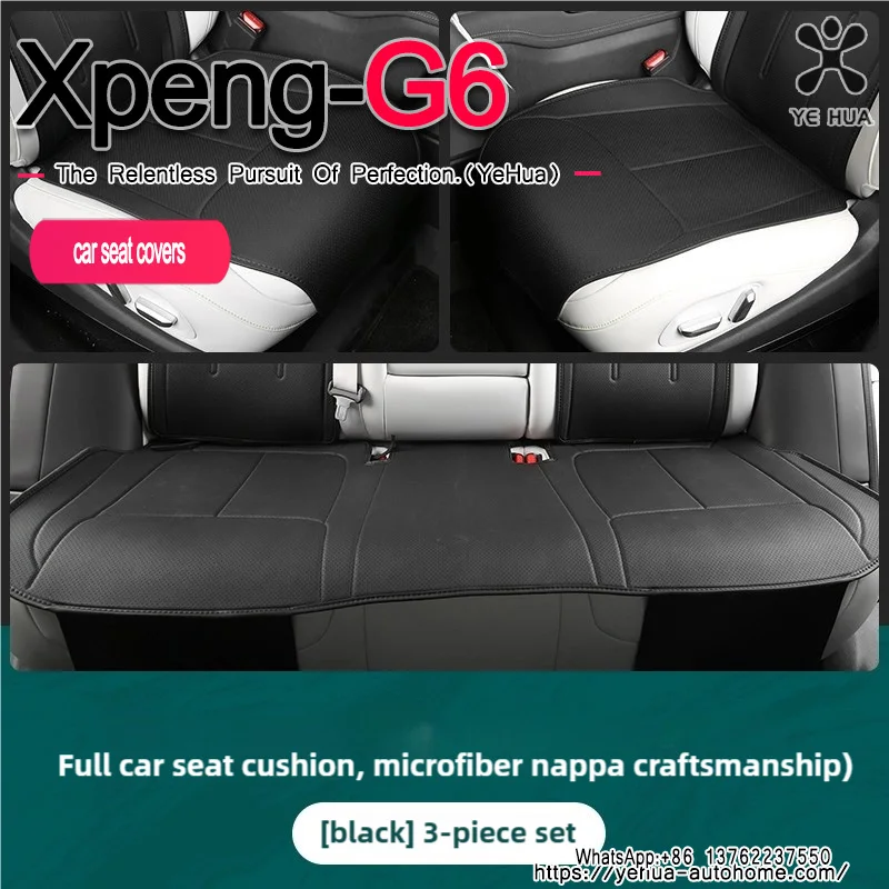 Car Seat Covers Cushion For Xpeng G6 2022-2025 Four Seasons Breathable Back Cushion Durable Protective Pad Interior Accessories