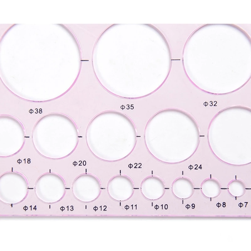 Nipple Ruler Nipple Measuring Card Breast Pump Flange Circle Ruler Sizing Tool Efficient Breast Feeding Supplies 27Size A2UB