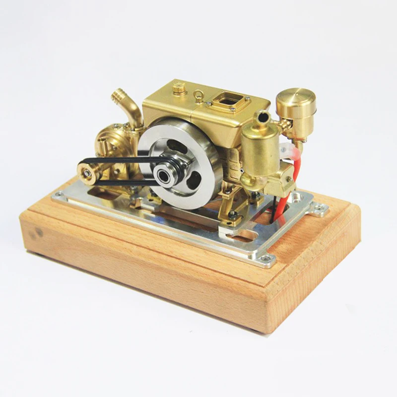 Pure Copper Diesel Engine Model Modified Pumping Unit Model Gasoline Engine Suitable for RC Car TOY