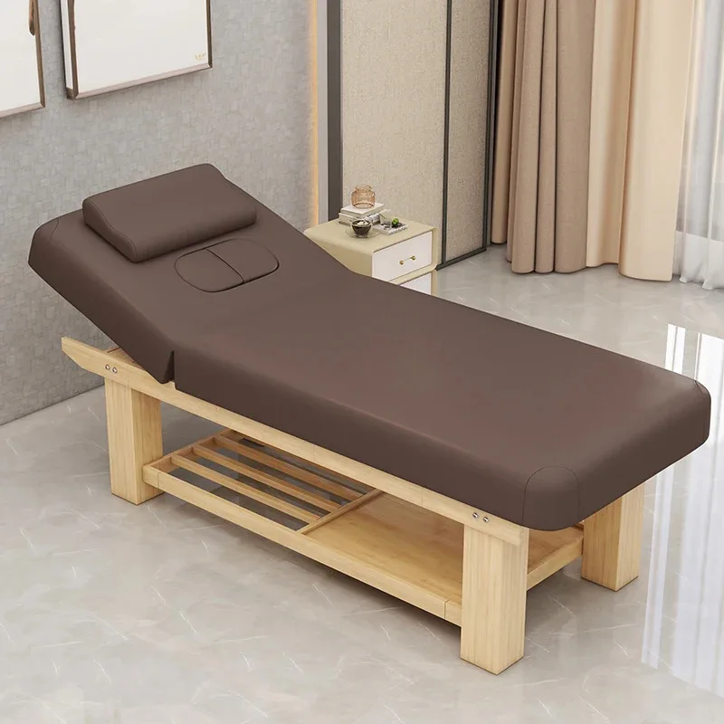 Therapy Wooden Bed Medical Barber Massager Message Cosmetology Couch Table Folding Massage Camilla Para Masaje Foot Tables