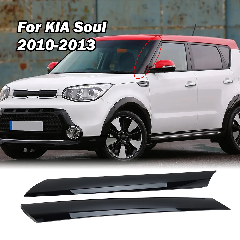 

A-pillar Windshield Trim for KIA Soul 2010 -2013 Replacement Black 61702K500 Car accessories Exterior Molding Pillar Strip