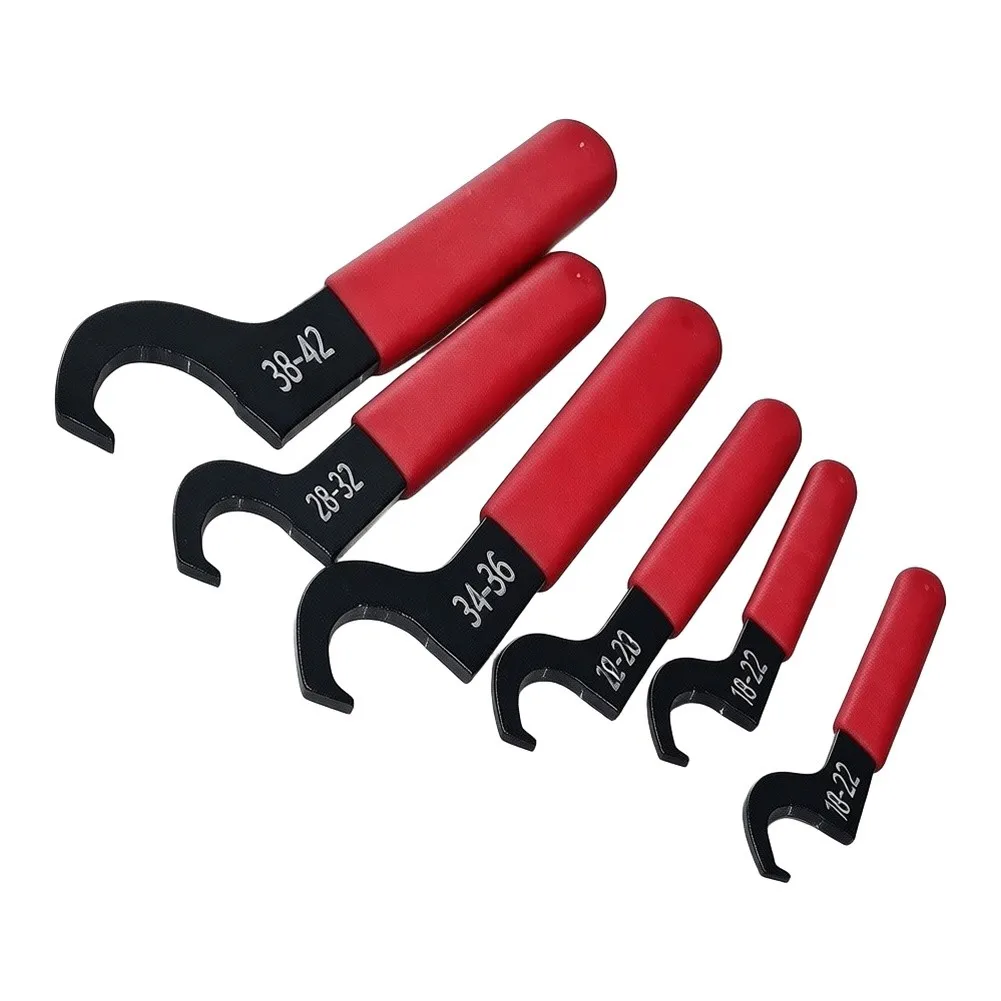  5/9pcs Shock Absorber Wrenches Hook-Type Wrenches & Wrench Tools Spanner For Suspension And Shock Absorber Adjustments