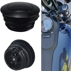 Motorcycle CNC Pop Up Gas Cap Vented Fuel Oil Tank Cover For Harley Davidson Touring Road Street Electra Glide Road King Softail