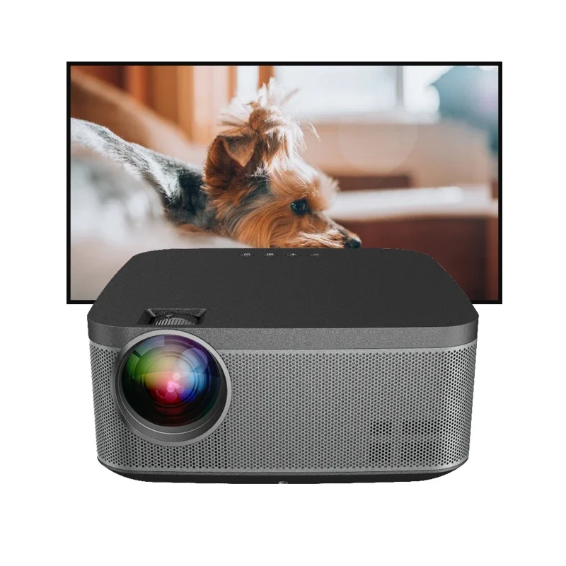 Cheap LCD projector multimedia native 1080p full hd portable proyector 4k wireless for smartphone led video beam home theater