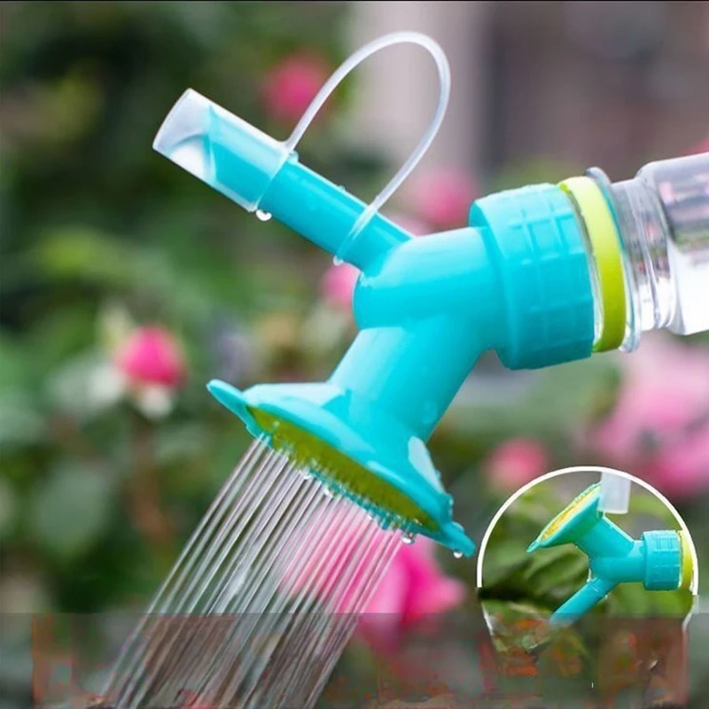 2 In 1 Watering Nozzle Sun Flower Automatic Watering Waterer Gardening Beverage Bottle Succulent Irrigation Tools