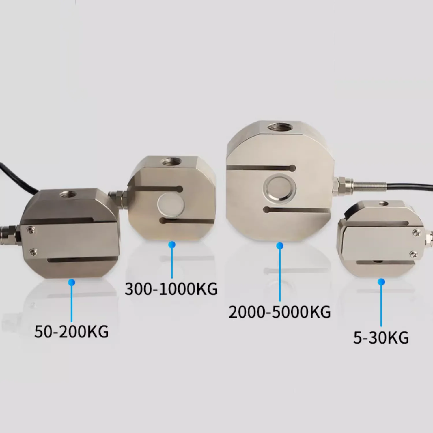 Factory direct supply high-precision S-type tension pressure sensor weighing force up to 5kg-500kg