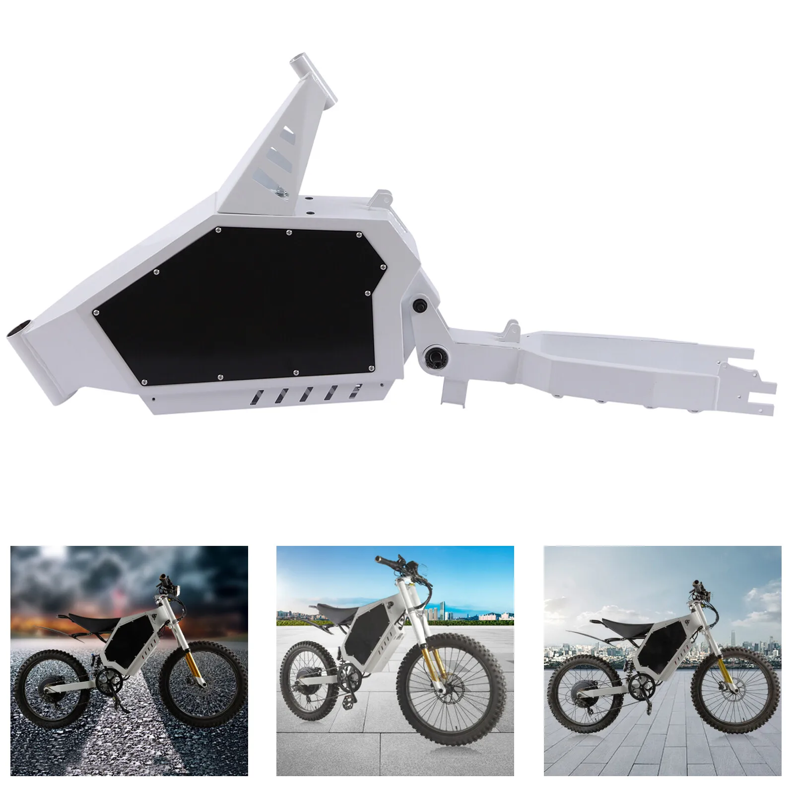 

E-Bike Electric Bicycle Iron Frame Only Fits For 20'' & 26'' Electric Bikes