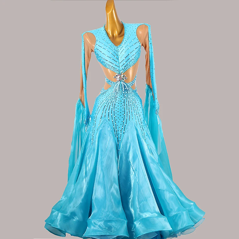 

NEW Modern Dance Dress Standard Ballroom Dance Dress Women Tango Dress Waltz Competition Performance Costumes Ballroom Dress