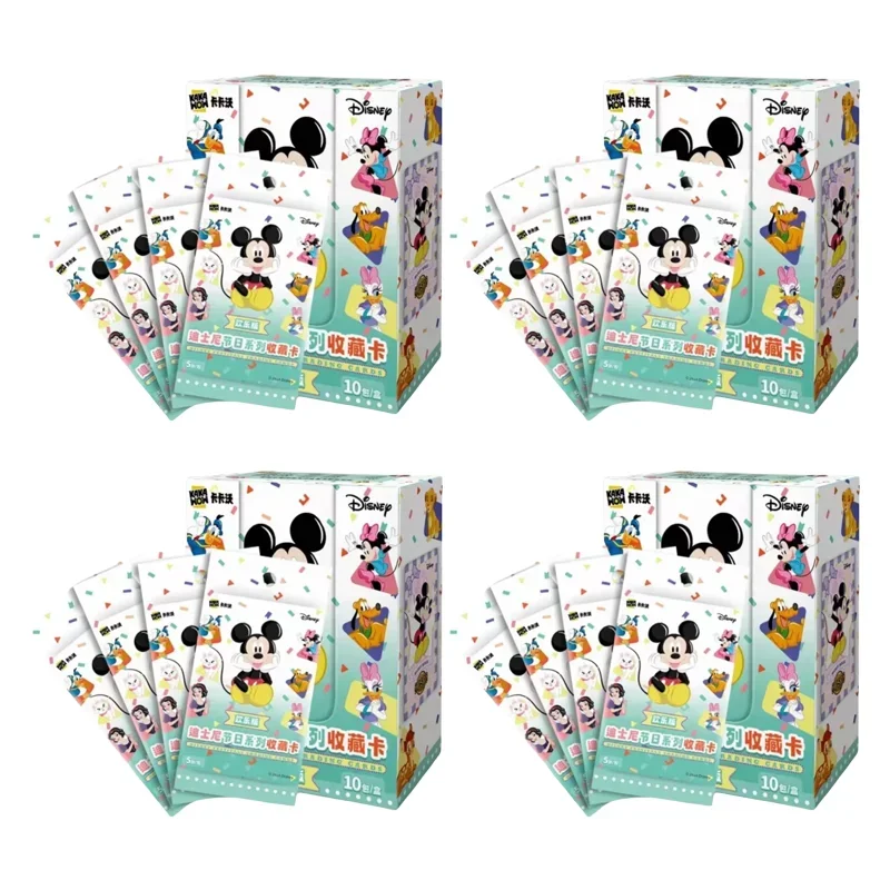 SHINING SOUL Disney Mickey & Friends Kaarten Pop Art Mystery Box Anime Trading Cards Game Verjaardag Vakantie Speelgoed Cadeaus voor kinderen