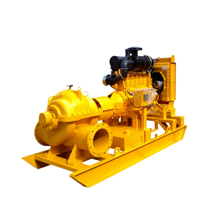 High Efficiency 12500m3h Flow Double Suction Centrifugal Pumps Split for Case Dewatering Pump for Water Supply System Drainage - view 3