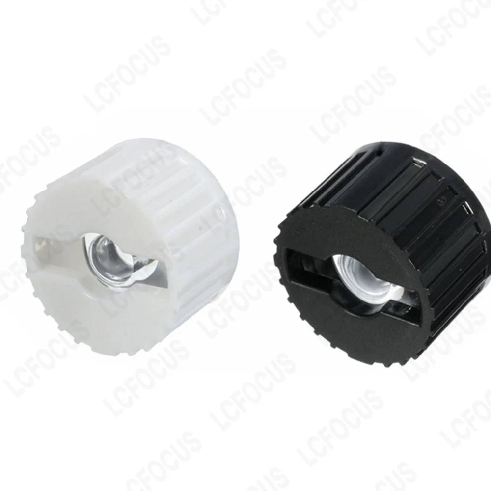 Imagem -03 - Lente Led Lente 10 15 30 45 60 90 120 Graus Refletor Colimador 20 mm Lente Óptica Acrílica Pmma 10 Peças 1w 3w 5w