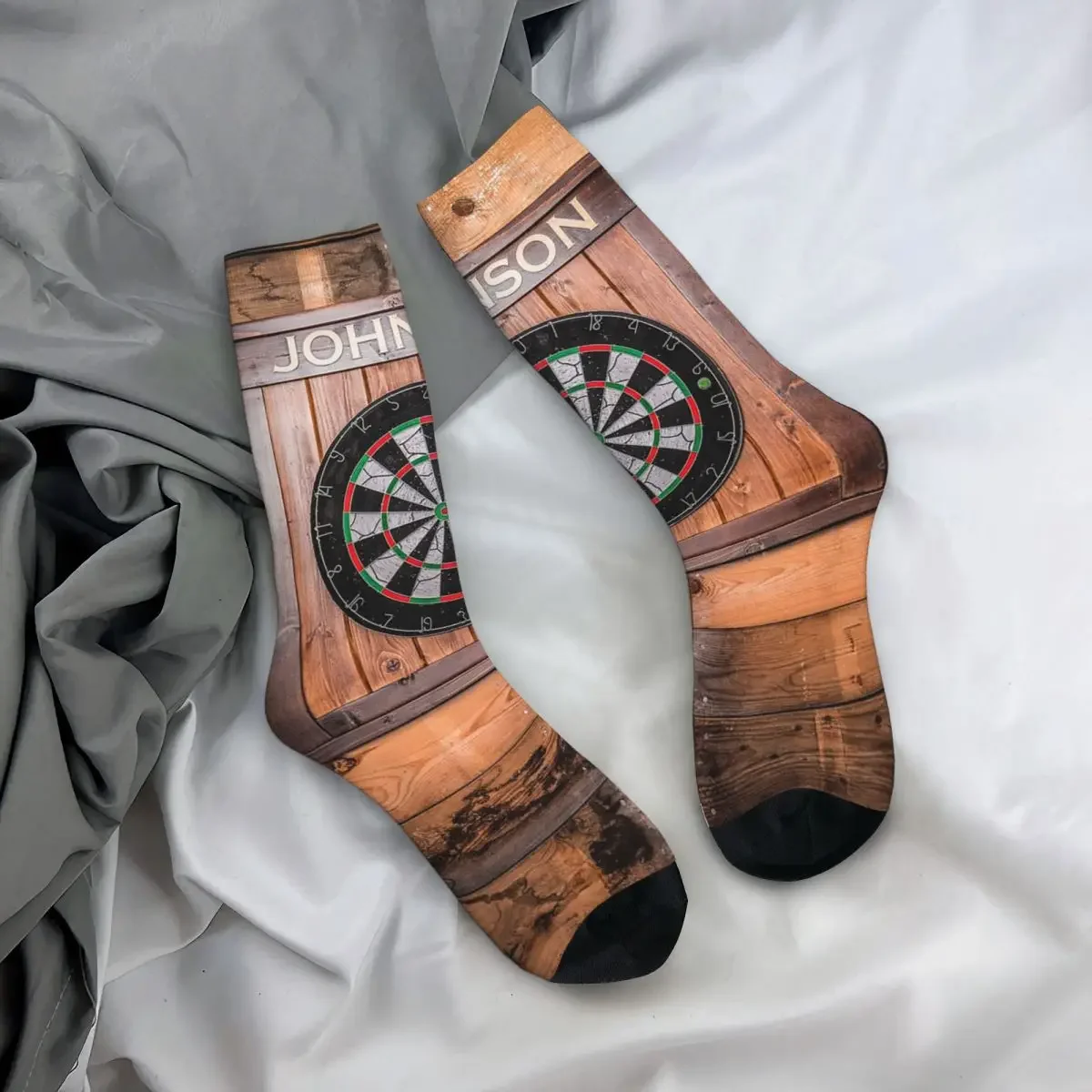 

Носки All Seasons Crew Stockings Winmau Blade 5 Dartboard, модные длинные носки для мужчин и женщин, подарки на день Святого Валентина