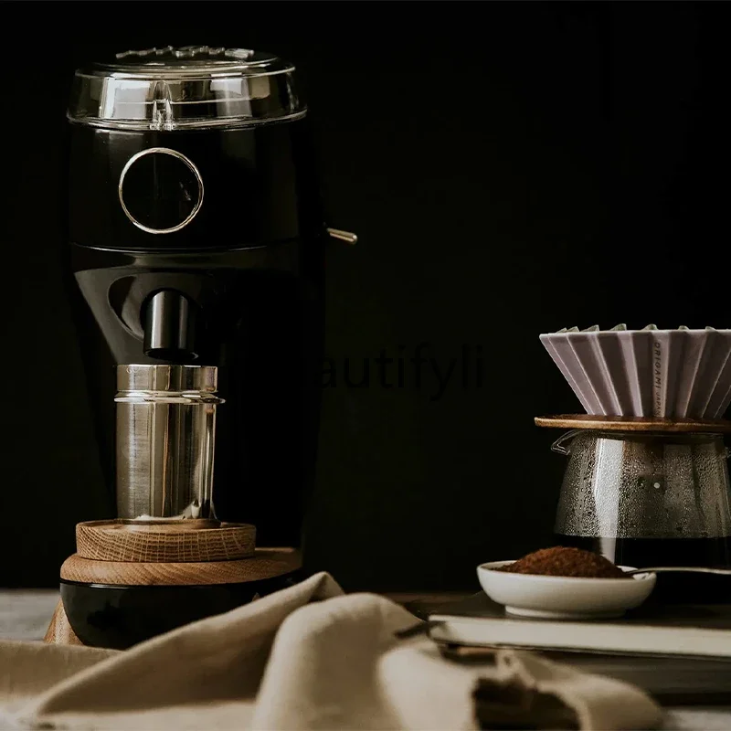 Bean grinder Household electric Italian 63mm cone knife coffee grinder