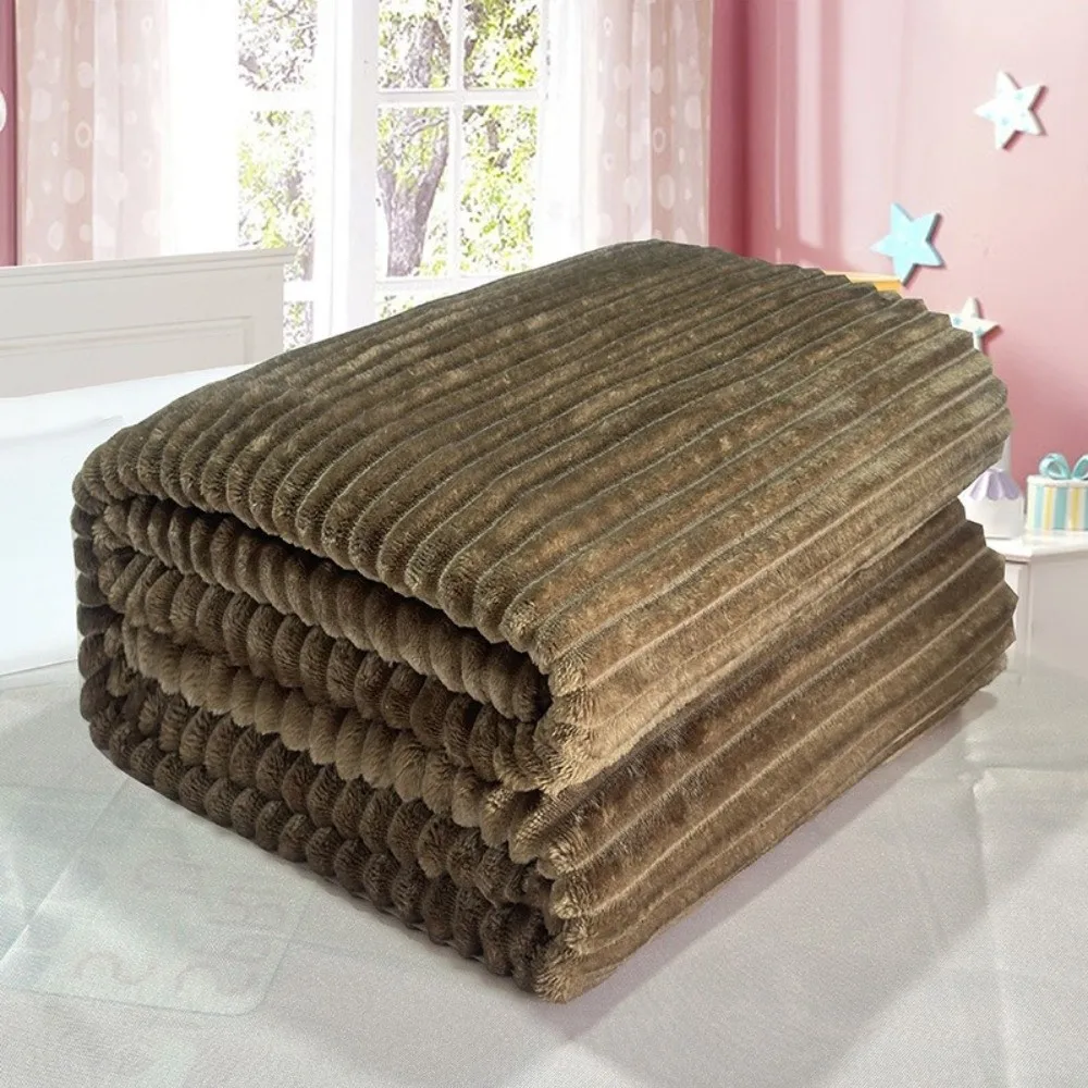 New Coral Velvet Dog Calming Blanket Soft Washable Pet Mat Breathable Pet Blanket Sofa