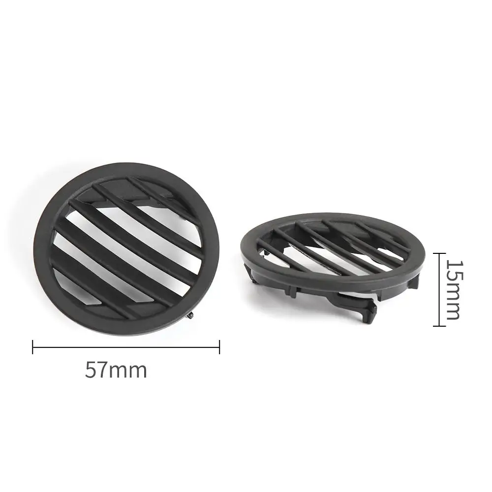 Cubiertas embellecedoras para ventilación de aire acondicionado de coche, accesorio negro, izquierdo, derecho, CA, marrón, para Mercedes GLK X204