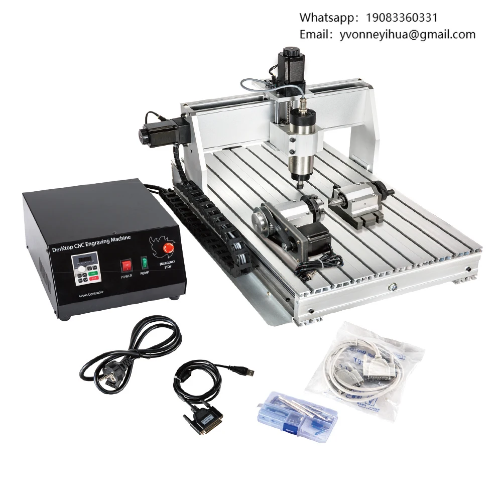 

HLTNC 3020 3040 4060 CNC Milling Engraving Machine MACH3 CNC Router Machine USB CNC Engraving Machine