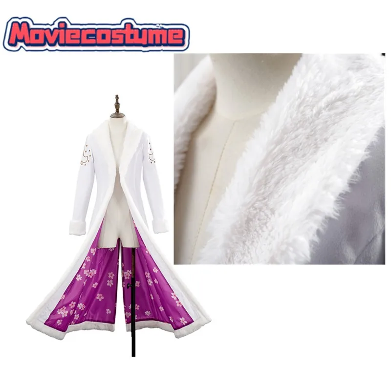 

Nico Robin Cosplay Costume Adult Fantasia Women Disfraz Coat TV Pirate 2026 Long Jacket Outfits Halloween Carnival Party Suit