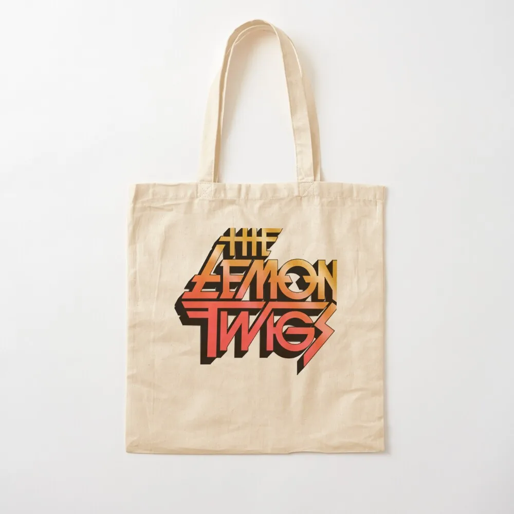 Lemon Twigs Logo Classic T-Shirt Tote Bag shopping trolley bag tote bag screen Canvas Tote