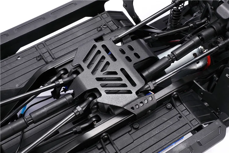 3-częściowa płyta ochronna podwozia ze stali nierdzewnej do Trax Trx-4 Bronco Defender G500 K5 Rc Car Protection Board