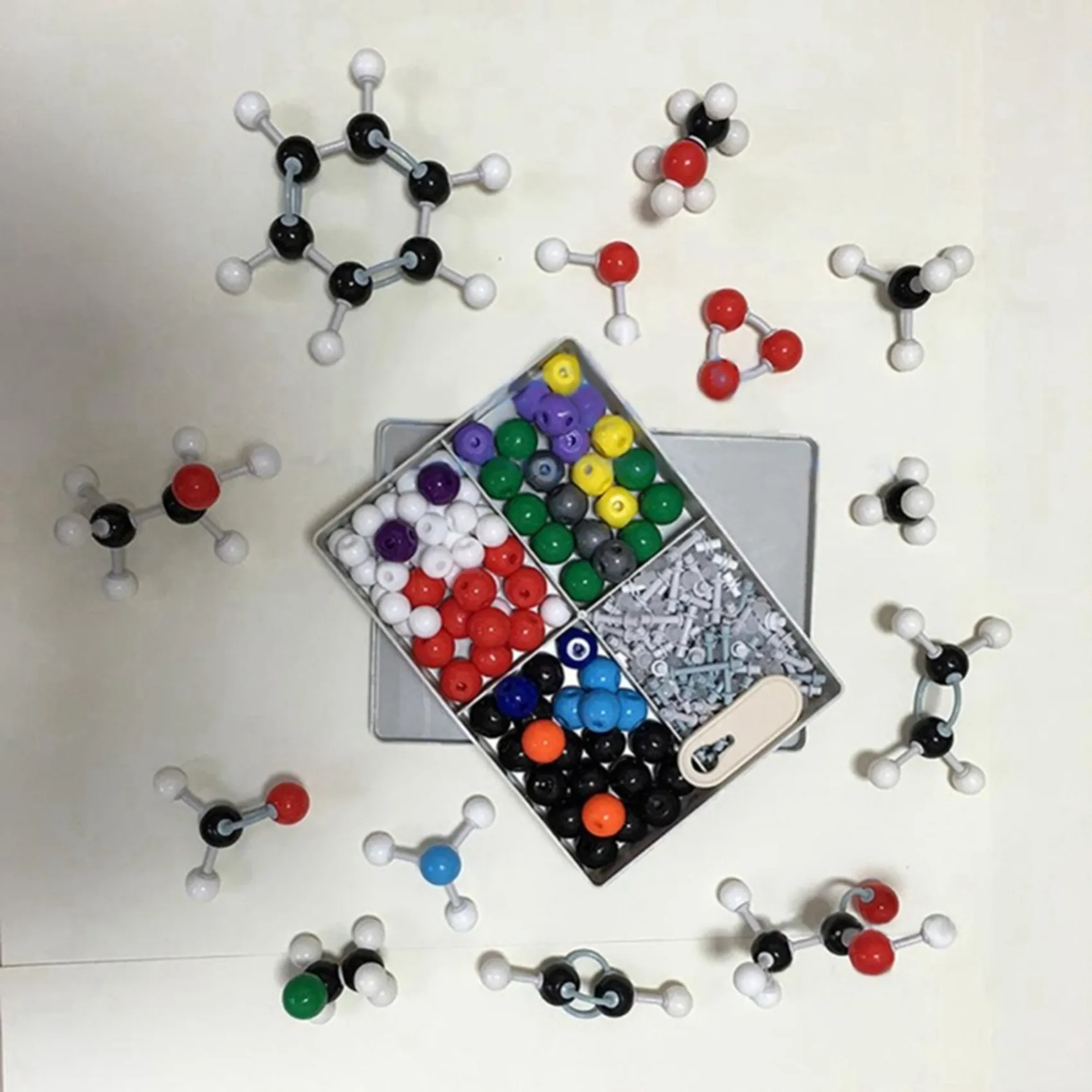 Superior-720 Pcs Molecular Model Kit Organic Chemistry Molecular Electron Orbital Model Chemistry Aid Tool For Chemistry Lesson