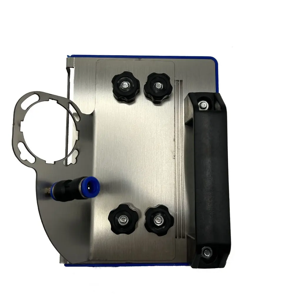 

Stainless Steel Angle Grinder Stand Secure Clamping 45° Chamfer Cutting Chamfered Bracket Base Precise Easy Adjustment