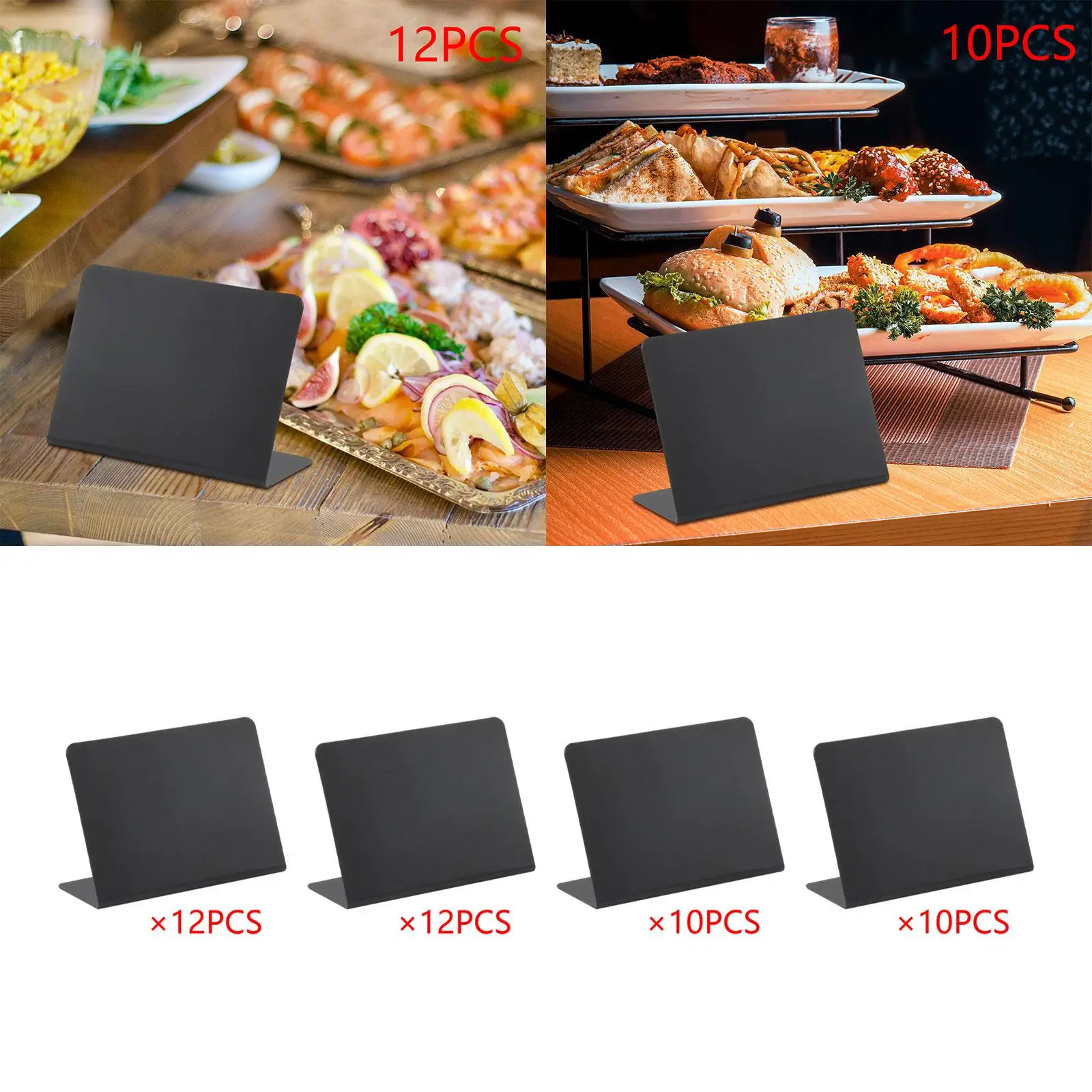 Mini Chalkboards Signs L Shaped Table Sign Chalkboard Message Board Sign