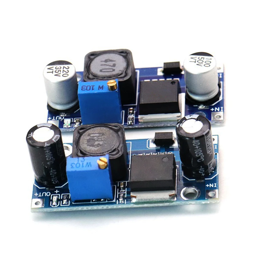 

LM2596S DC-DC Buck Boost Voltage Converter Power ModuleInput 3.0-40V Output 1.5-35V Power Supply Adjustable Buck Converter