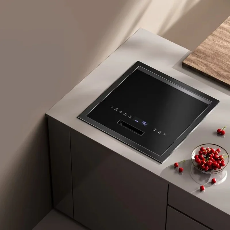 Q6 Automatic Mini 6 Sets Countertop Built in Water Tank Machine for  Hotel Kitchen Laboratory Use