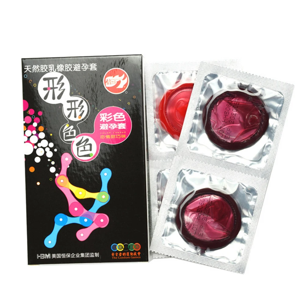 Vanilla Flavour Condom Adult Sex Toys 10PCS Smooth Colora Penis Sleeves Couple Sex Game Condoms Contraception Sex Supplies