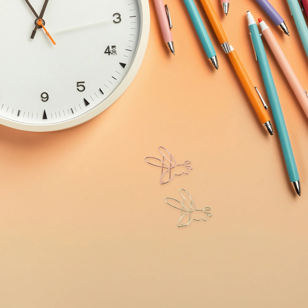 

36Pcs Cute Animal Paperclips Decorative Document Clips Metal Bookmark for Notebook Scrapbook Invitation Cards