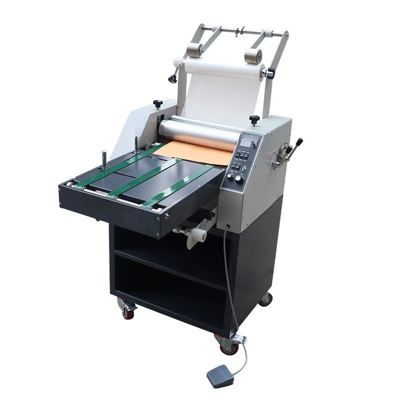 Film machine steel roller A3 anti-curling hot and cold mounting 350B automatic large roller conveyor belt paper feeding
