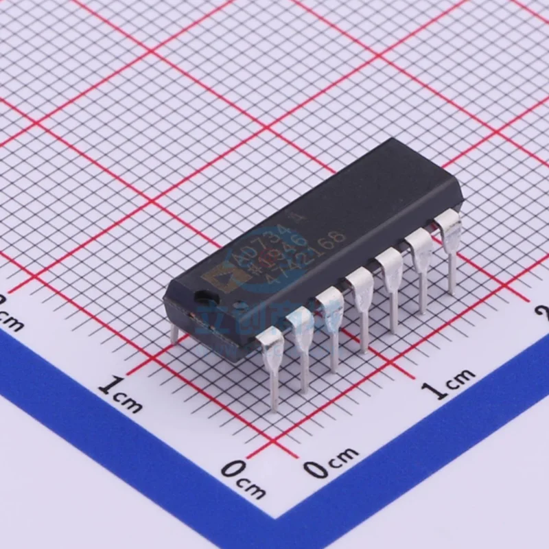 1-5PCS  AD734ANZ  AD734AN  AD734  IC MULT/DIV 4-QUADRANT 14-DIP