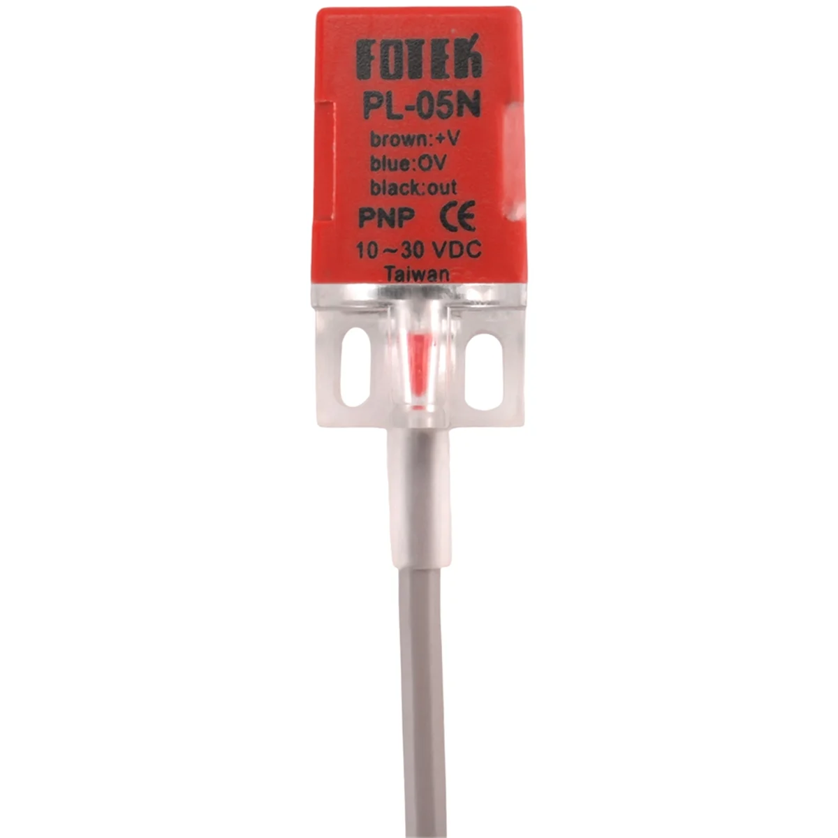 PL-05N/P DC 10-30V NPN NO 5mm Square Inductive Proximity Sensor Switch 3 Wire P with Screws
